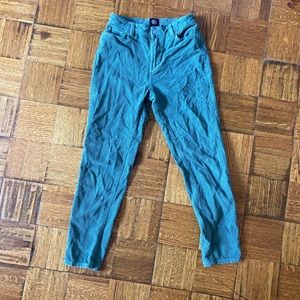 Green BDG high waisted corduroys
